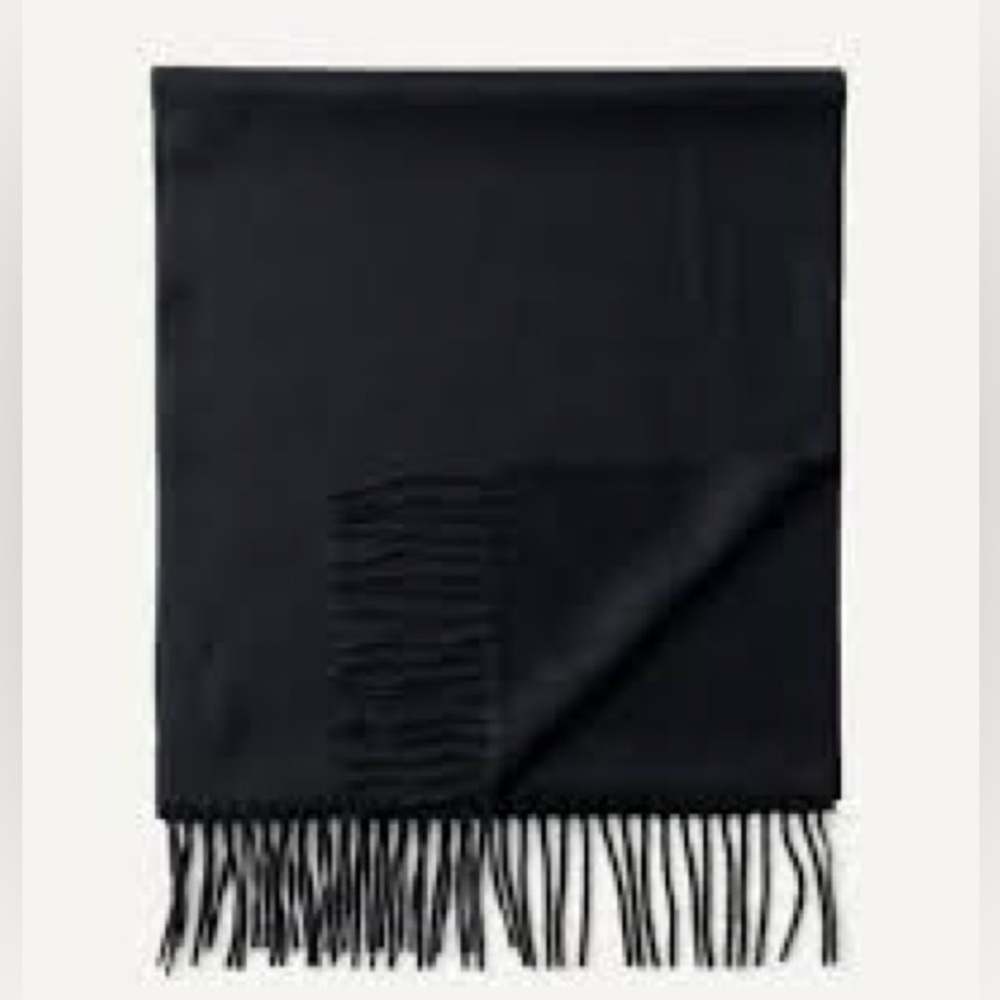 Mens Pure Cashmere Scarf Made in Scotland New 12 x 72 Muffler
